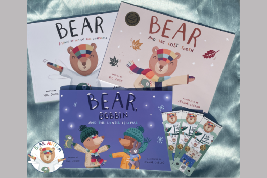 A photo of the 3 Bear book covers