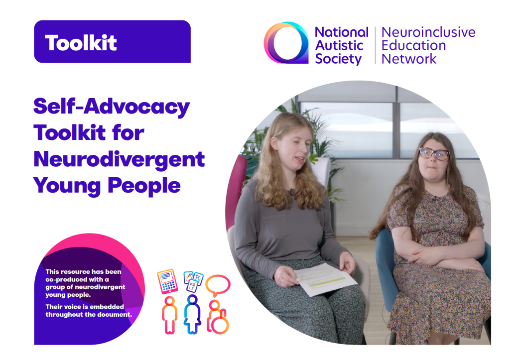 NEN Self-Advocacy Toolkit cover image with 2 people on front